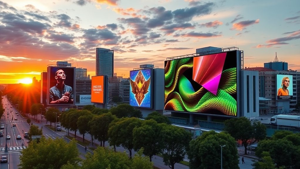 creative advertising display techniques