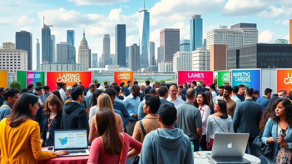 exploring marketing job opportunities