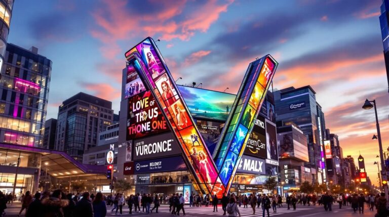 v shaped billboards revolutionize advertising