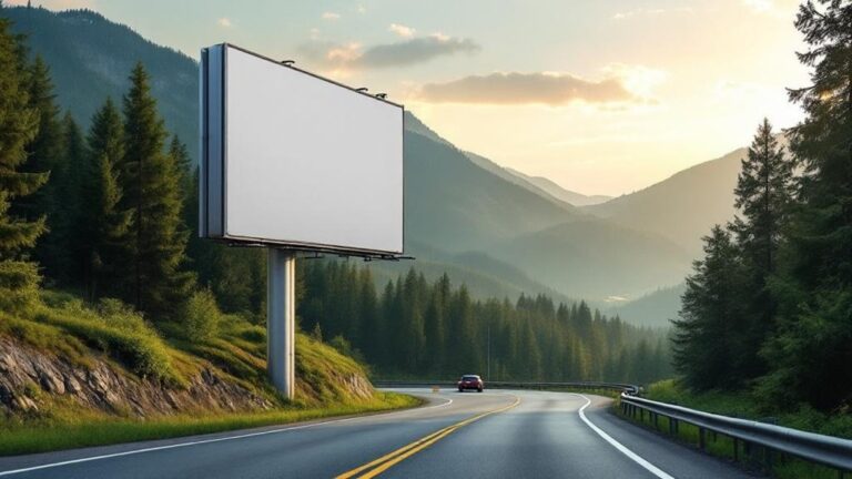billboard o dużej widoczności w pobliżu Zakopanego