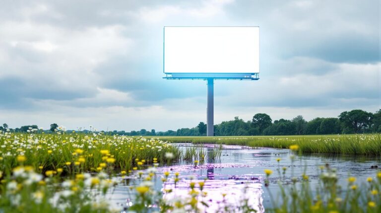 pozwolenie na billboard LED na obszarze zalewowym