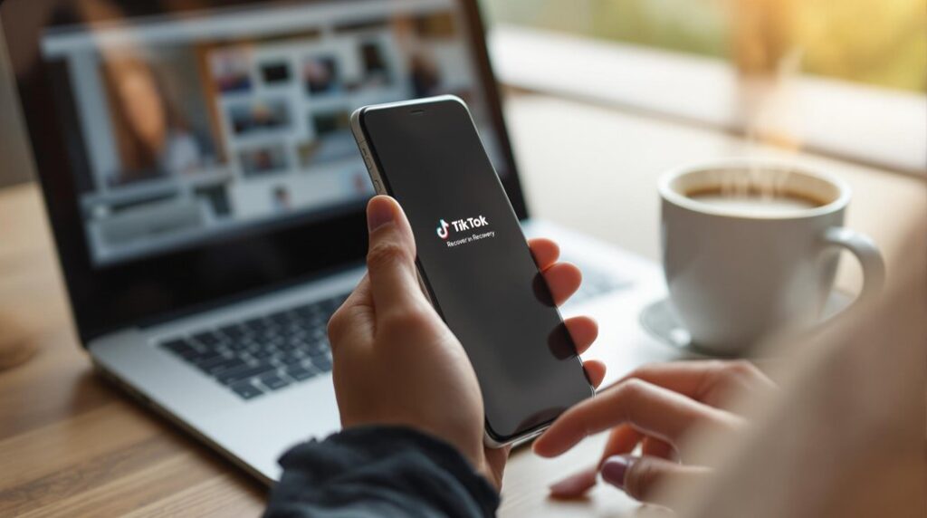 odzyskać usunięte konto TikTok